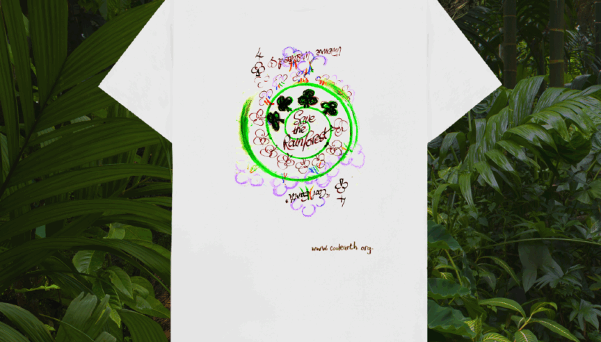 Vivienne Westwood for Cool Earth.
